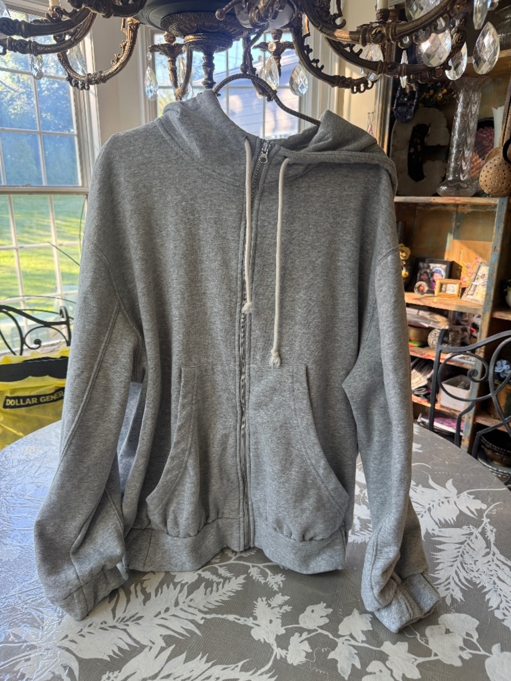 out from under oversized hoodie Size Small